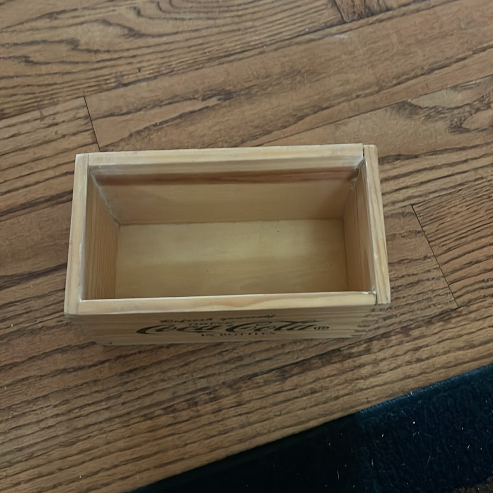 Coca-cola mini crate with 3 glasses - Picture 2 of 7